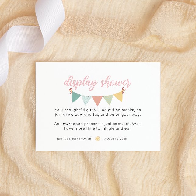 Tarjeta De Recepción Flores de primavera Chica de mariposa rosa ducha (Subido por el creador)