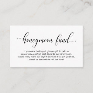 Tarjeta De Recepción Fondo de luna de miel boda, guión elegante moderno
