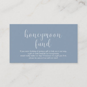 Tarjeta De Recepción Fondo de luna de miel boda, Mínimo moderno