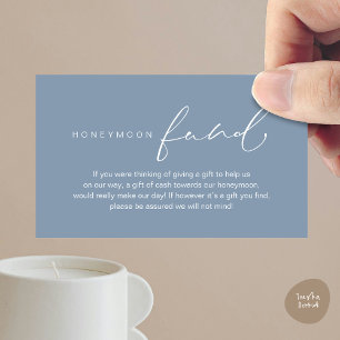 Tarjeta De Recepción Fondo de luna de miel, Boda romántico moderno