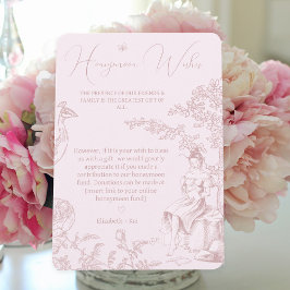 Tarjeta De Recepción Fondo de luna de miel para Bodas de novias de Moda