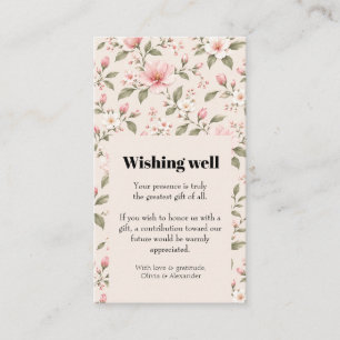 Tarjeta De Recepción Fondo floral sin costuras de flor de cerezo rosa s