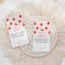 Fresa Dulce pañal Rústico Bebé Chica Ducha