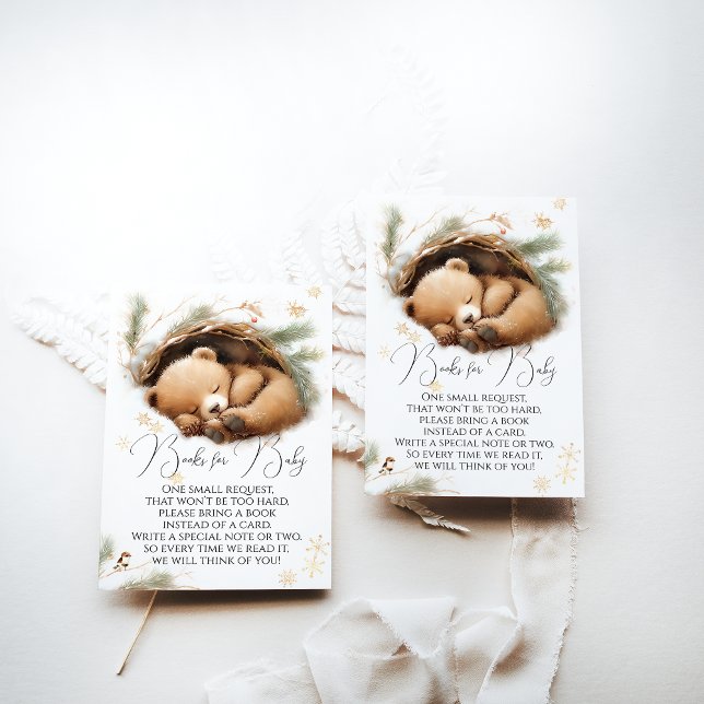 Tarjeta De Recepción Frío fuera de Woodland Oso Books Baby Books (Subido por el creador)