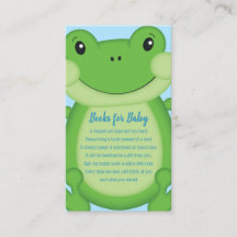 Frog Baby Shower Blue