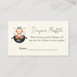 Tarjeta De Recepción Fun Wild Mother To Be Wood Woodland Baby Shower