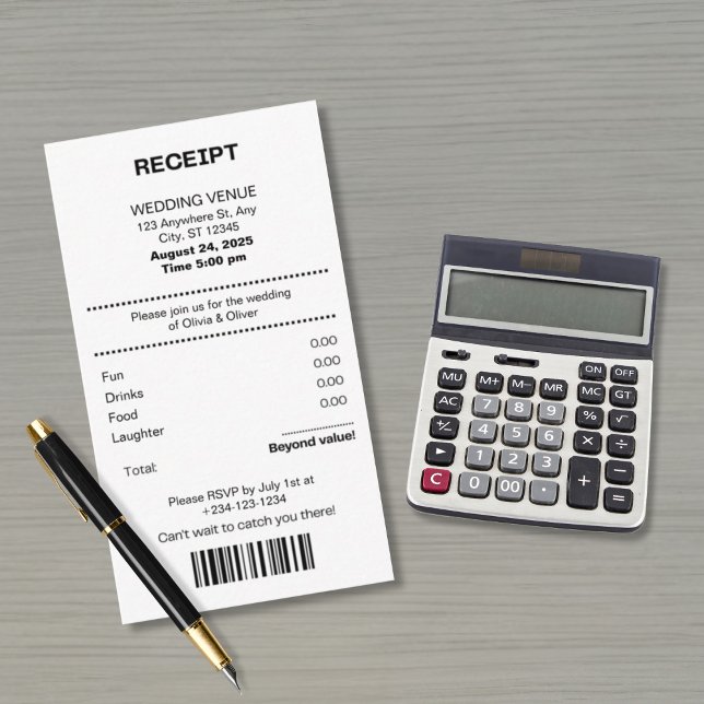 Tarjeta De Recepción Funny, Receipt theme wedding invitation (Subido por el creador)