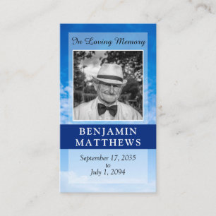 Tarjeta De Recepción Futbol moderno personalizado: Poema de oración azu