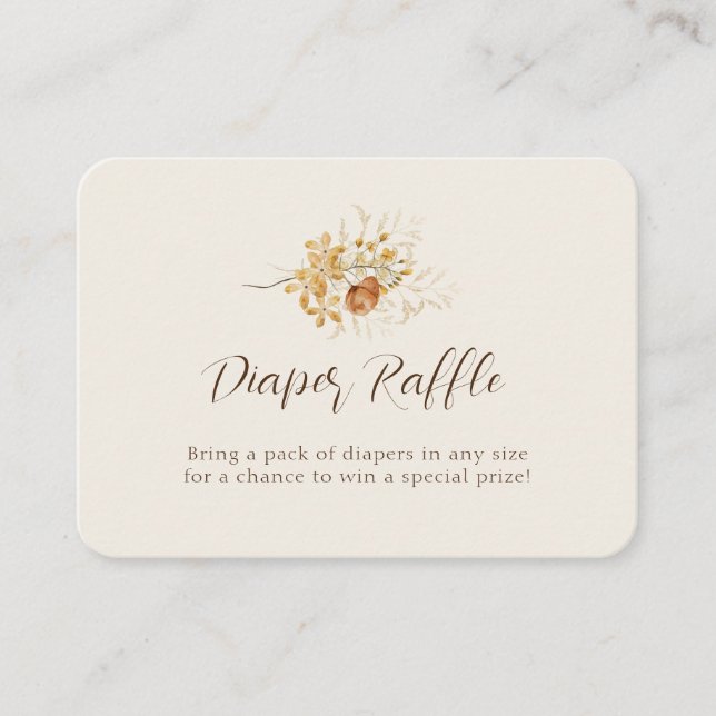 Tarjeta De Recepción Gabinete Baby Shower de mariposa amarillo (Anverso)