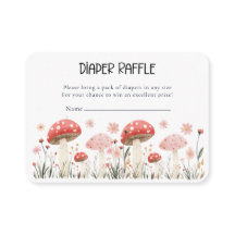Gabinete de Baby Shower Little Mushroom Wildflower