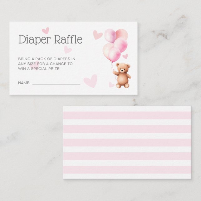 Tarjeta De Recepción Gabinete de barniz de pañal de Baby Shower para os (Anverso / Reverso)
