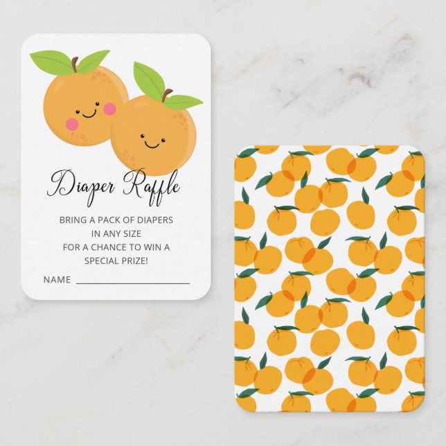 Tarjeta De Recepción Gabinete de pañales para pañales de Baby Shower pa (Anverso / Reverso)