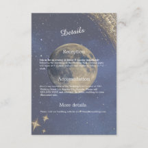 galaxia azul elegante boda celestial