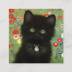 Tarjeta De Recepción Gatito de Gustav Klimt
