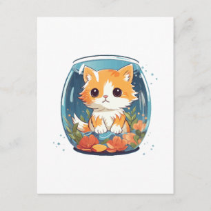 Tarjeta De Recepción Gato Culpable