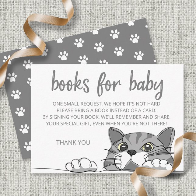 Tarjeta De Recepción Gato de gatos gatos gatos gatitos Libros neutrales (Subido por el creador)