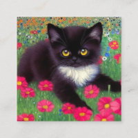 Gato esmoquin de Gustav Klimt