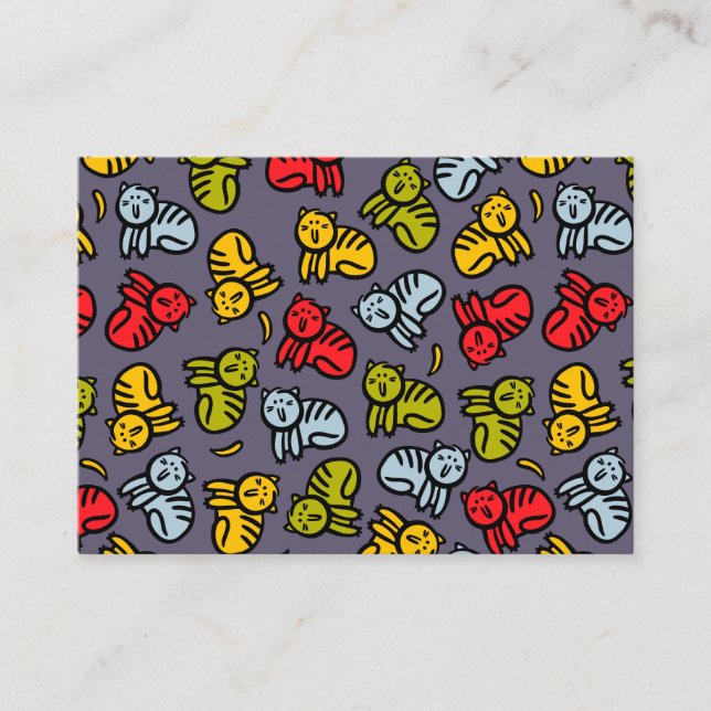 Tarjeta De Recepción Gatos más bananas (Anverso)