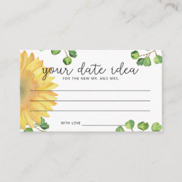 Tarjeta De Recepción Giro acuático Fecha ideas nocturnas \ Frasco de fe