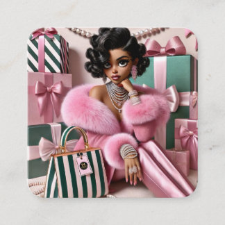 Tarjeta De Recepción Glamour Suave