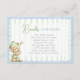 Tarjeta De Recepción Golf Baby Shower Books for Baby Card