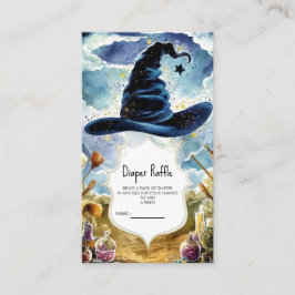 Tarjeta De Recepción Gorra de asistente mágico de corte Baby Shower