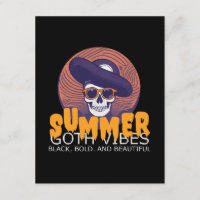 gorra de verano de cráneo