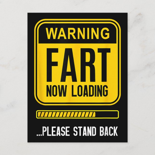 Tarjeta De Recepción Graciosa broma (Anverso)