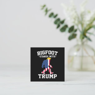 Tarjeta De Recepción Gran pie de página con las elecciones de Trump de 