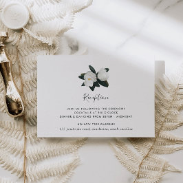 Tarjeta de recepción Grandiflora