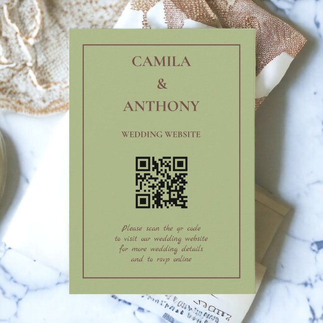 Tarjeta De Recepción Green Purple Retro Y2K Funky Hippie Flower Pattern (Zazzle Green Purple Retro Y2K Funky Hippie Flower Pattern Enclosure Card)