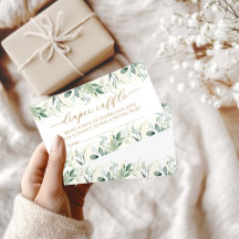 Greeneration Gold Eucalyptus Baby Diaper Raffle Ca