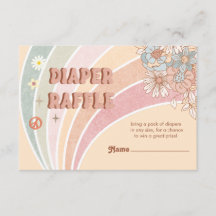 Groovy Retro 70 | Arcoiris Diaper Raffle