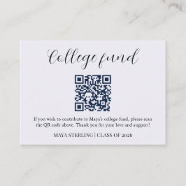 Tarjeta De Recepción Guión Editorial Moderno Graduación Fondo Universit