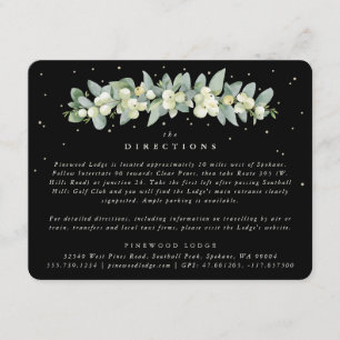 Tarjeta De Recepción Guirnalda de Eucalipto + Fruta de Sauco Negro Inst