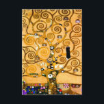 Tarjeta De Recepción Gustav Klimt Tree of Life<br><div class="desc">Cartas de clausura con el mural de Gustav Klimt The Tree of Life, The Stoclet Frieze (1905-1911). Consta de tres mosaicos: The Expectation, Knight y The Embrace. Se representa a una hermosa mujer, un árbol dorado y dos amantes en un abrazo. Un regalo maravilloso para los amantes del arte Art...</div>