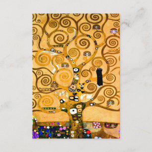 Tarjeta De Recepción Gustav Klimt Tree of Life