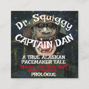 Tarjeta De Recepción Halibut Kampf El Prolog del Capitán Dan