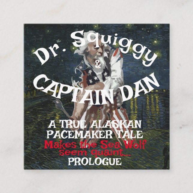 Tarjeta De Recepción Halibut Kampf El Prolog del Capitán Dan (Anverso)