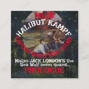 Tarjeta De Recepción Halibut Kampf El Prolog del Capitán Dan