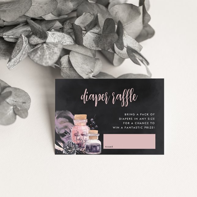 Tarjeta De Recepción Halloween Baby Shower Diaper Raffle (Subido por el creador)