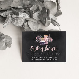 Tarjeta De Recepción Halloween Baby Shower Display Shower