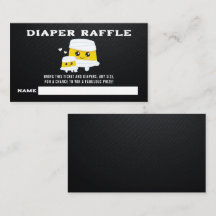 Halloween Mummy Baby Diaper Raffle