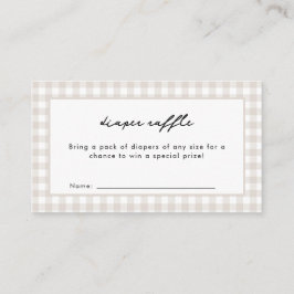 Tarjeta De Recepción Hay un bollo en el Baby Shower neutral de cuernos