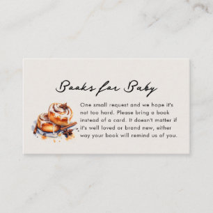 Tarjeta De Recepción Hay un bollo en el Baby Shower neutral de cuernos