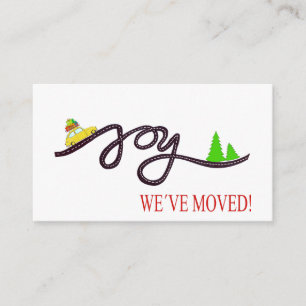 Tarjeta De Recepción Hemos movido el coche de los Navidades clásicos