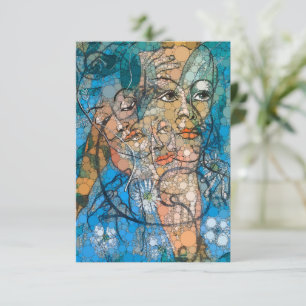 Tarjeta De Recepción Hera, puntos infinitos por Francis Picabia