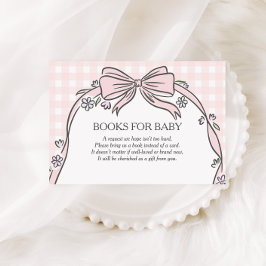 Tarjeta De Recepción Here's the Scoop Pink Ice Cream Sundae Baby Shower