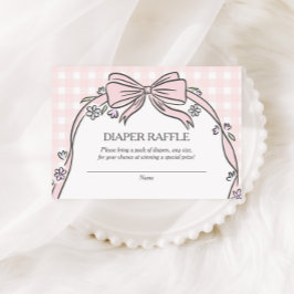 Tarjeta De Recepción Here's the Scoop Pink Ice Cream Sundae Baby Shower