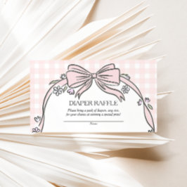 Tarjeta De Recepción Here's the Scoop Pink Ice Cream Sundae Baby Shower